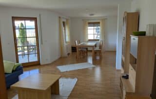 Blick in die Wohnung